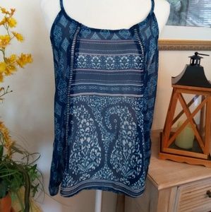 NWOT/BEAUTIFUL SHEER TANK